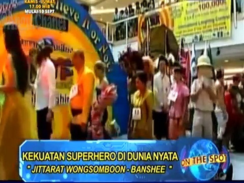 On The Spot Trans 7 - Kekuatan Super Hero Di Dunia Nyata