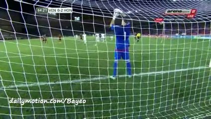 Emilio Izaguirre Goal - Venezuela 0-3 Honduras - 04-09-2015  Friendly  Match