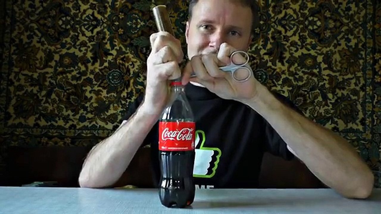 Coca-cola + Propane = Fusée