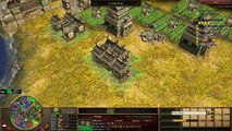 Age of Empires III Asian Dynasty - Japanese 1 vs 7 Expert Computers with 100% Handicap! Part 6 of 10