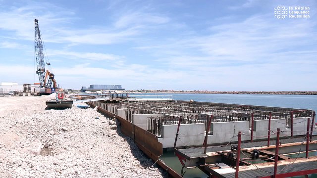 Modernisation des équipements portuaires, port de pêche de Sète-Frontignan