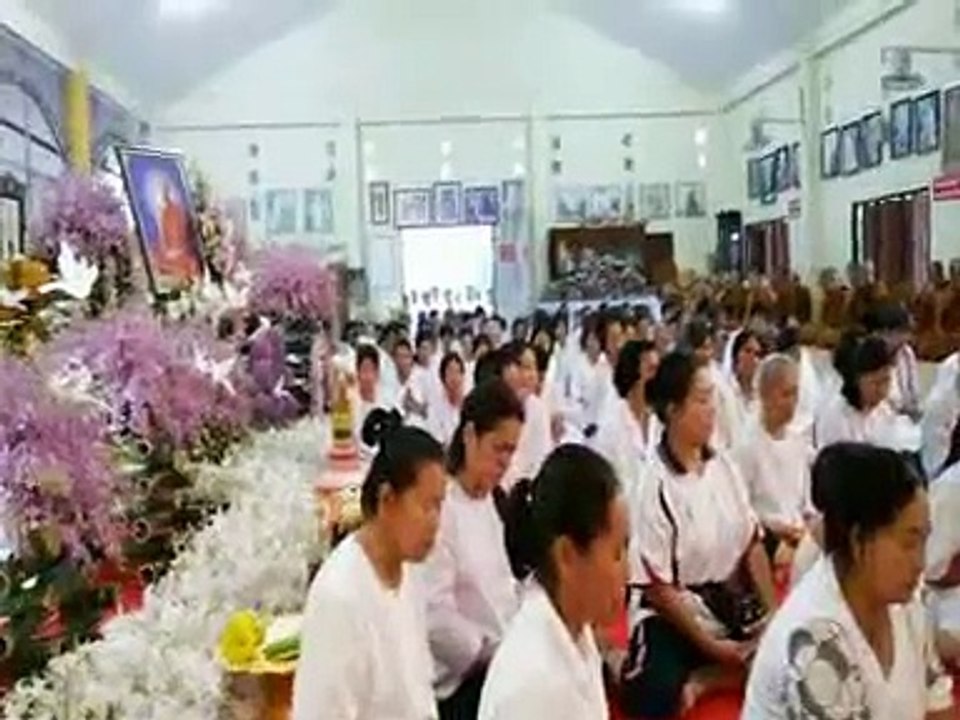 หลวงพ่อปฐม ธัมมธีโร เทศนาธรรมงานละสรีระสังขารหลวงปู่อ่ำ ธัมมกาโม ๒๔ กรกฎาคม ๒๕๕๘