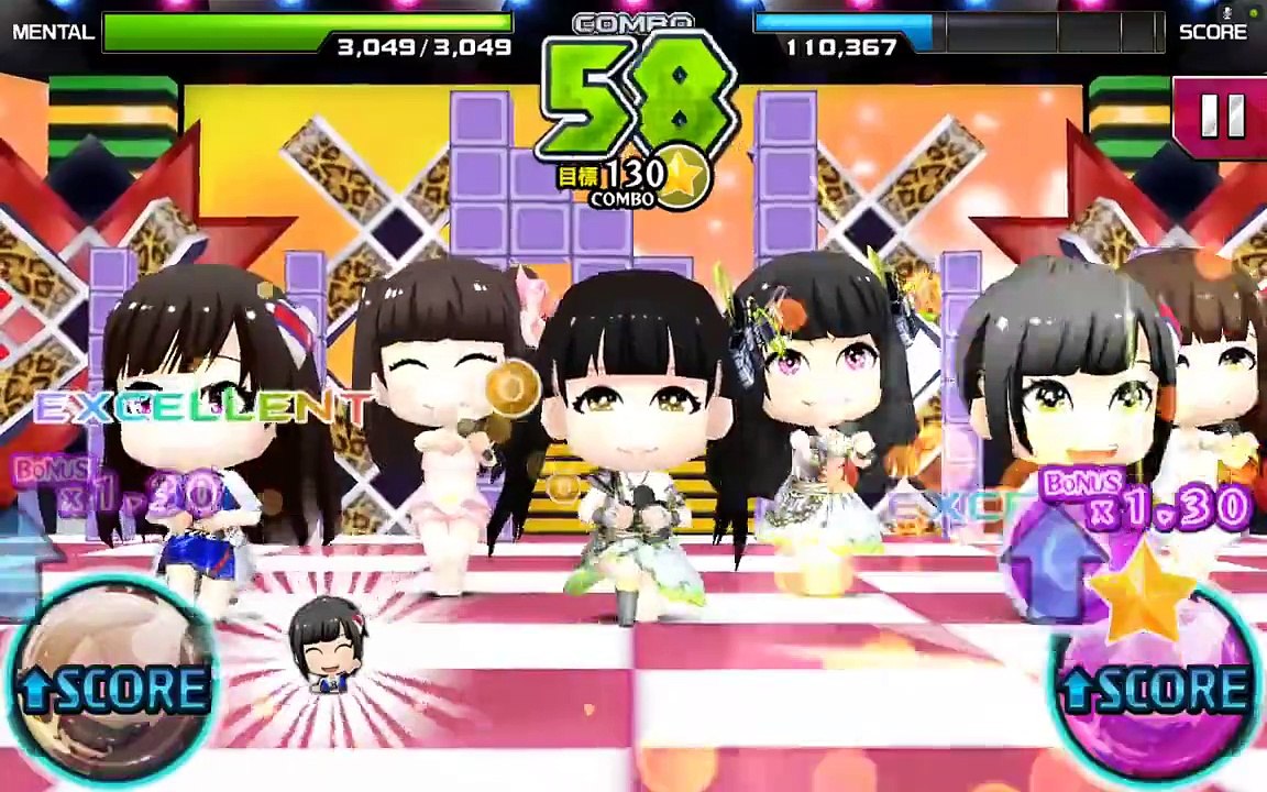 【AKB公式音ゲー】 イビサガール HARD フルコンボ未遂(苦笑)