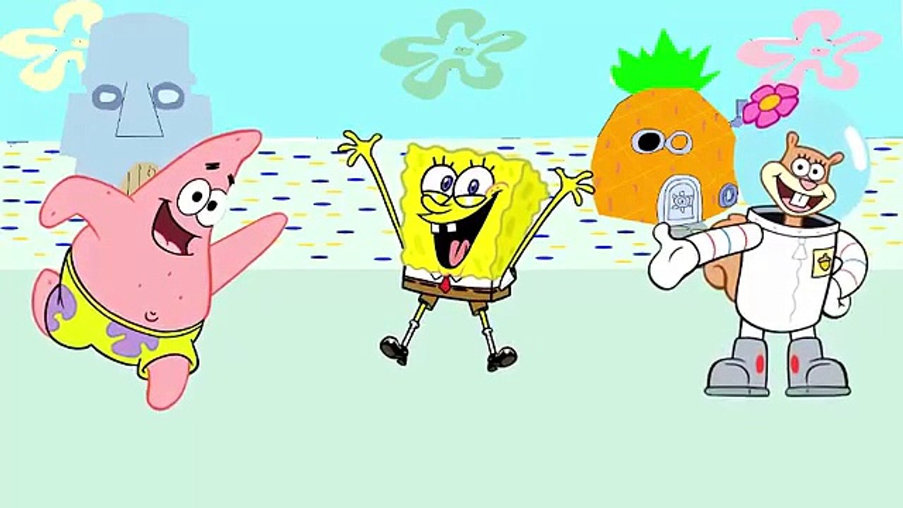 Hickory Dickory Dock  Popular Children's Song- Animation Song Sponge Bob HD Version Kids Songs