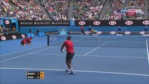 Nadal vs Nishikori, Australian Open 2014 (1-8 Finale), highlights HD - 4th Round - 20-01-14