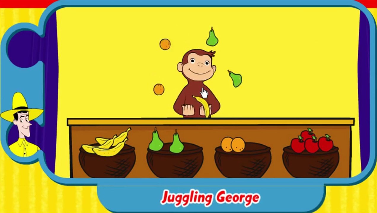 Curious George Juggling George Cartoon Animation PBS Kids Game Play Walkthrough
