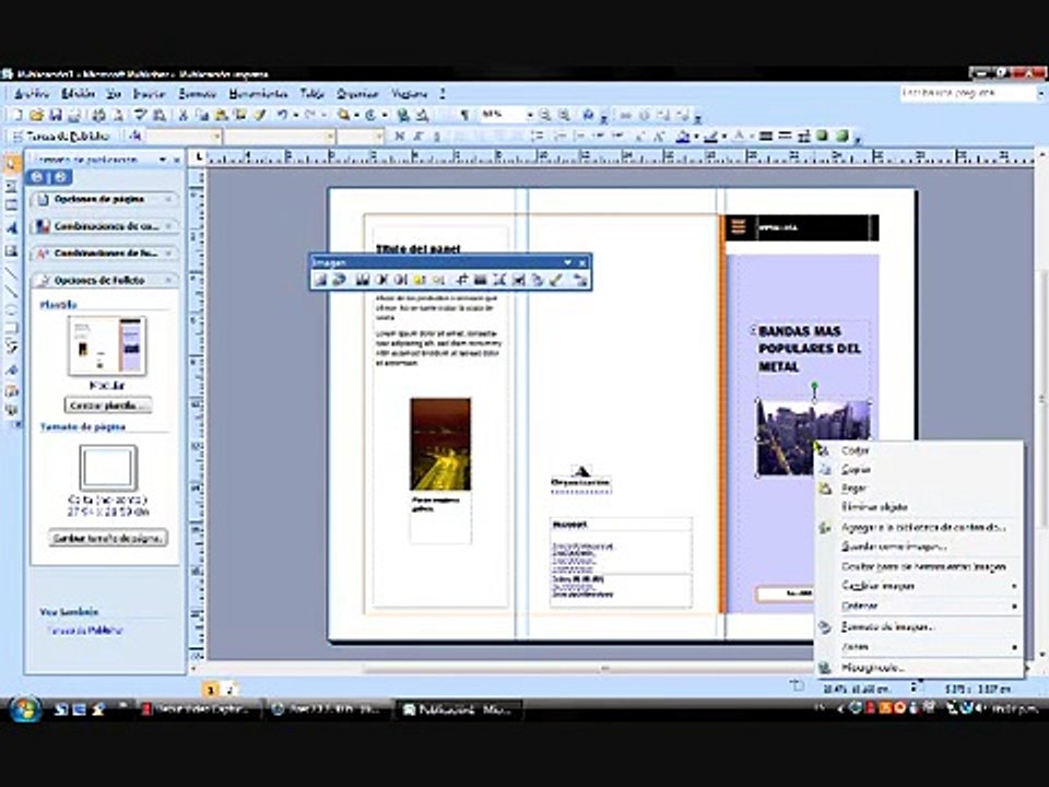 tutorial de como hacer un triptico
