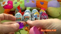Go Go Surprise Chocolate Eggs, HelloKitty Chocolate Eggs and Kinder Eggs Unwrapping