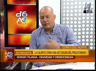Sergio Tejada: “En período de Hugo Chávez no podría decir que hubo dictadura”