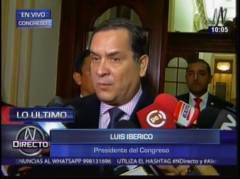 Luis Iberico: "Ley autoriza que Petro-Perú explote lote 192, no lo obliga"