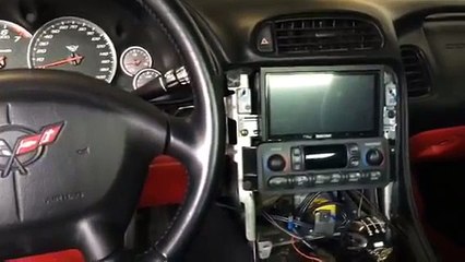 Double Din Head unit Install in a C5 Corvette