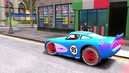 ABC SONG Nursery Rhymes Spiderman Disney Songs for Children Meets Cars Lightning McQueen