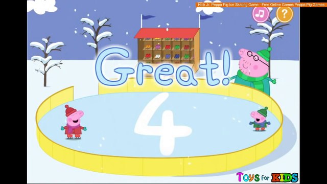 Nick Jr. Peppa Pig Ice Skating Game - Free Online Games Peppa Pig Games