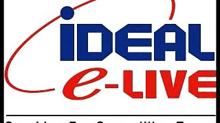 IDEAL E - LIVE MATHS DEOM LECTURE (SCIENCE)