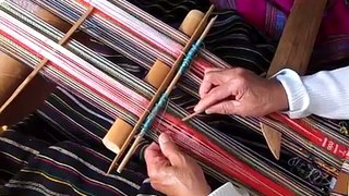 Montagnard Weaving: Pick Up Technique