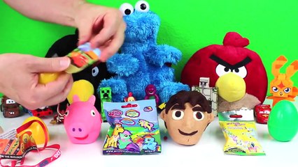 Play-Doh Diego, Peppa Pig, Hello Kitty Surprises, Bob The Builder Surprise Egg