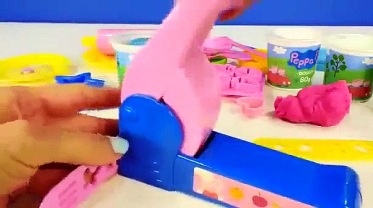 Peppa Pig Mega Dough Fun Factory Set ❤ Shape Play Doh Cookies Cupcakes ❤ Fábrica Loca