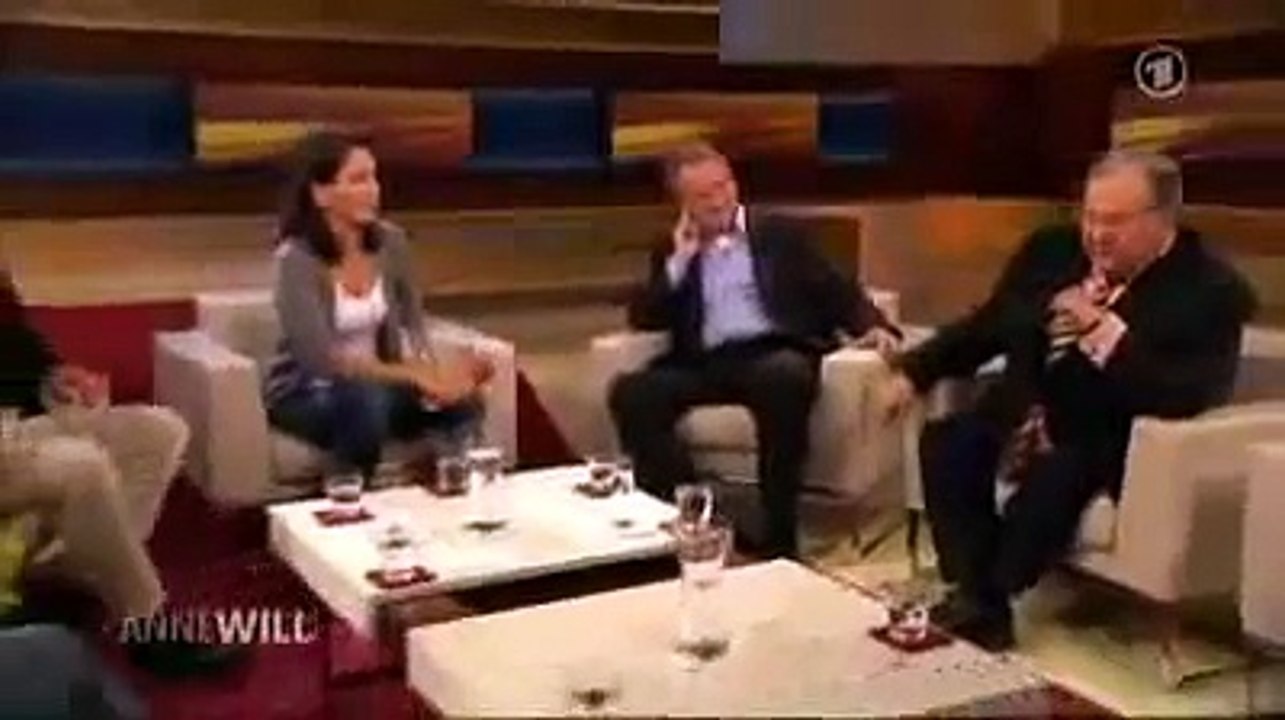 Bürgermeister Heinz Buschkowsky "ich kanns nicht mehr hören"  voll in Fahrt bei Anne Will