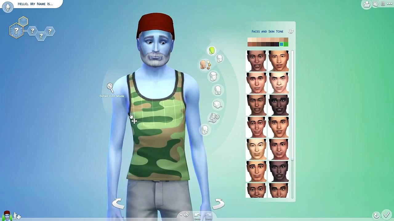 SGCBarbierian - "Sims 4" Papa Smurf! Create A Sim (CAS Demo)