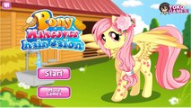 [Let's Play Baby Games] My Little Pony Game My Little Pony Makeover Hair Salon