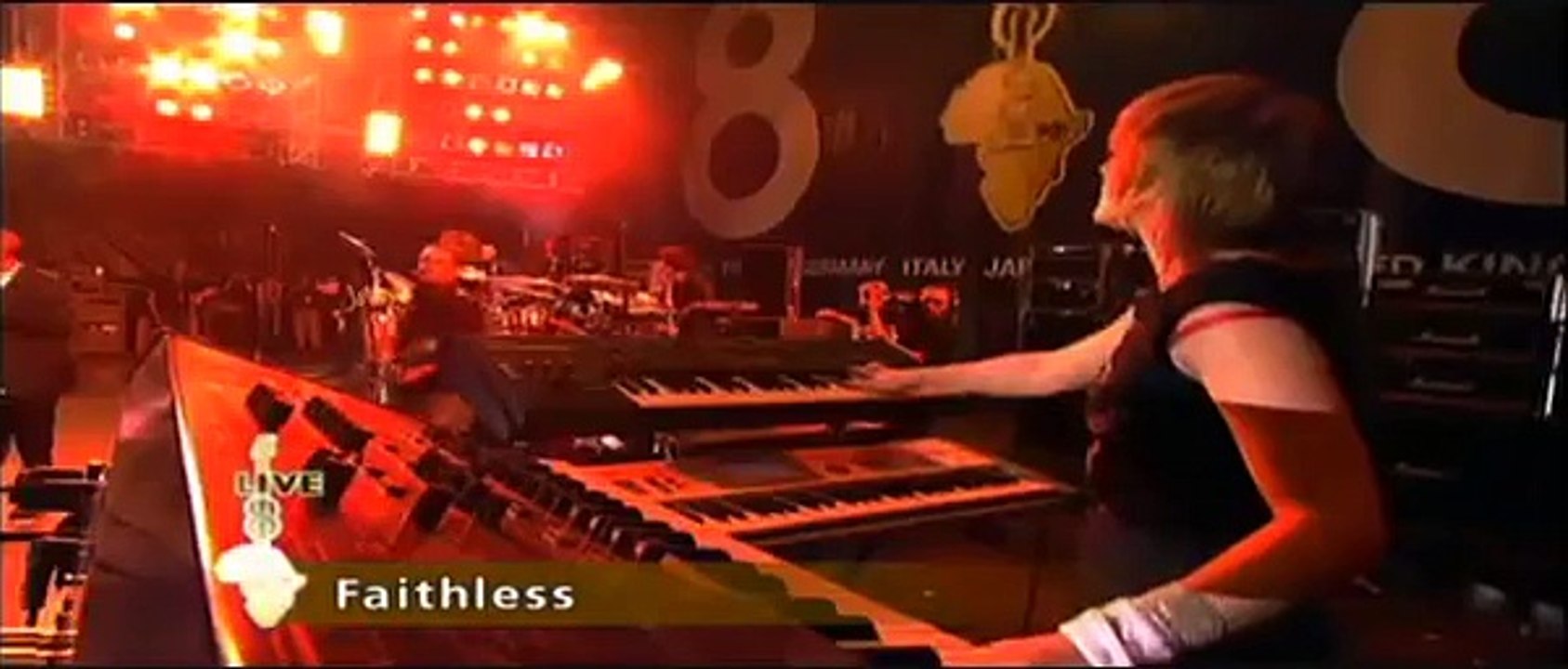 Faithless Live in Berlin  _ We Come One - [ Live 8]
