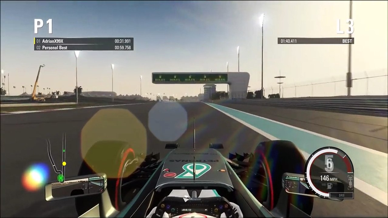 F1 2015 Abu Dhabi Hot Lap - 1.39.321 - No Assists