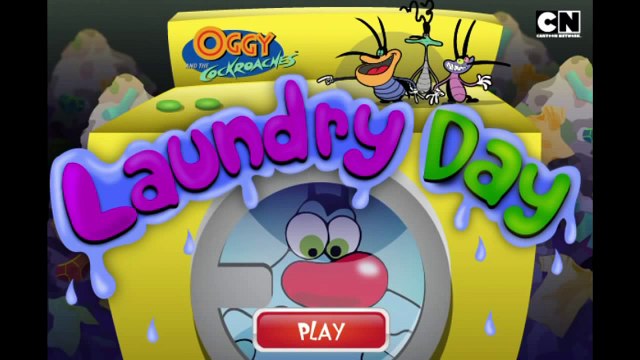 Cartoon Network Games Oggy And The Cockroaches Laundry Day Full Gameplay | cartoon network games
