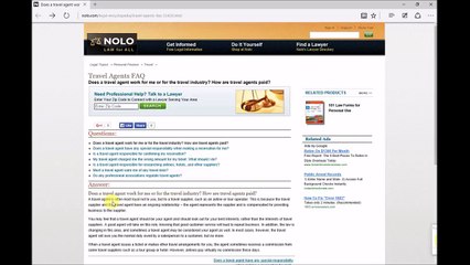 Does A Travel Agent Work For The Consumer Or For The Travel Industry