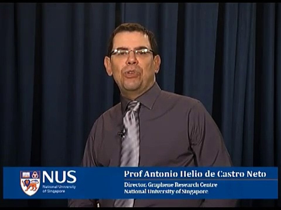 2013 Distinguished Professor Antonio Helio Castro Neto (English)
