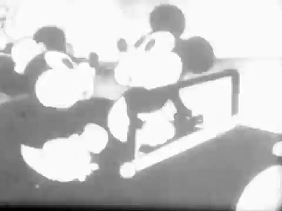 Mickey Wild Waves  - SILENT Print