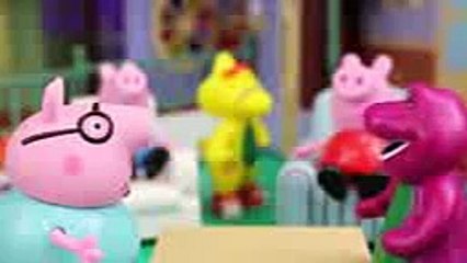 peppa pig barney and friends dinosaur school with george pig and daddy pig part 3 68593