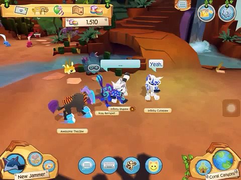 Playing Animal Jam Play Wild! :3