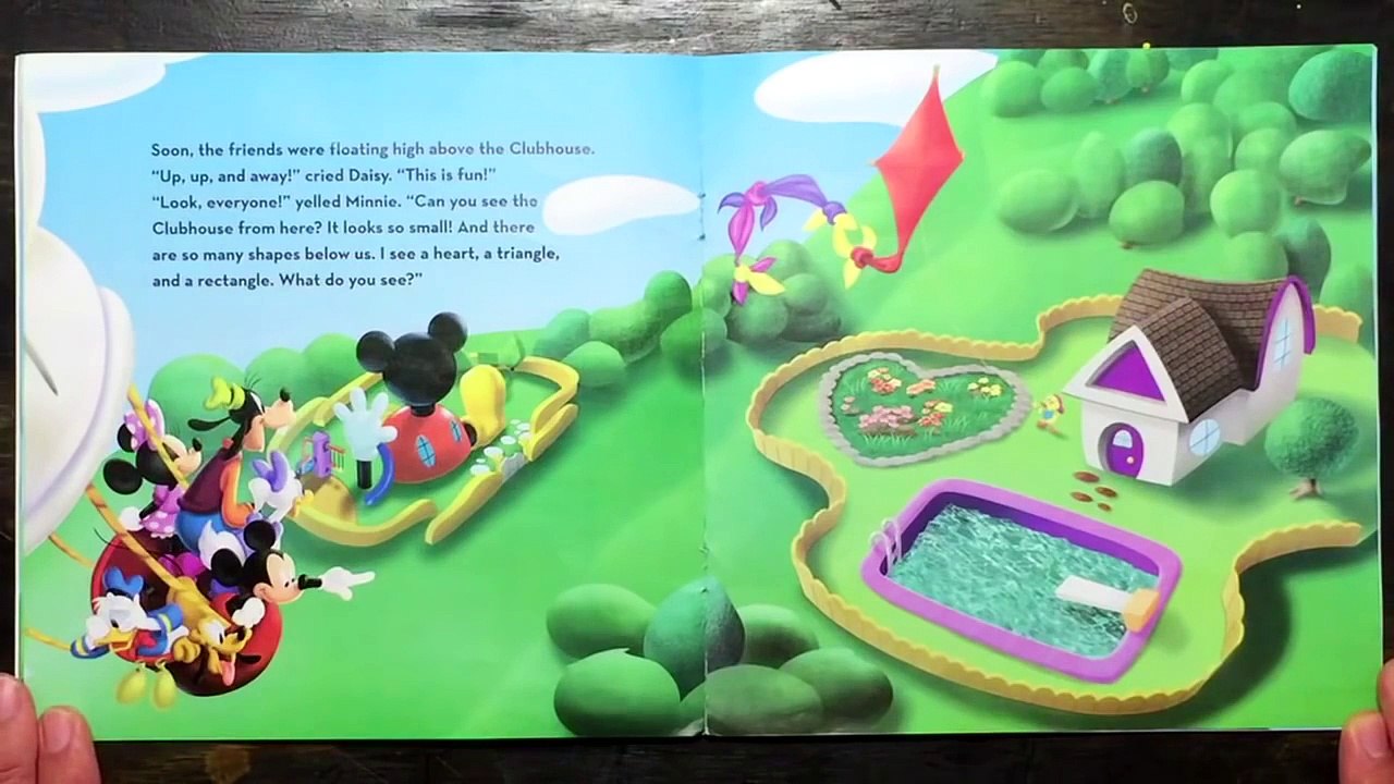 Disney Mickey Mouse Clubhouse read along aloud story book for children