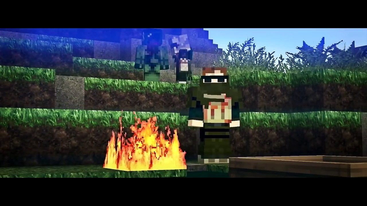 ♪ "Crafting Dead" (Minecraft Rap By Zach Boucher)  ♪