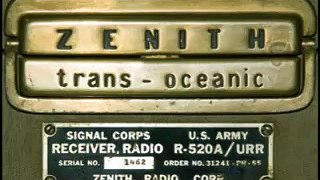 Zenith Trans-Oceanic R-520A/URR very Rare