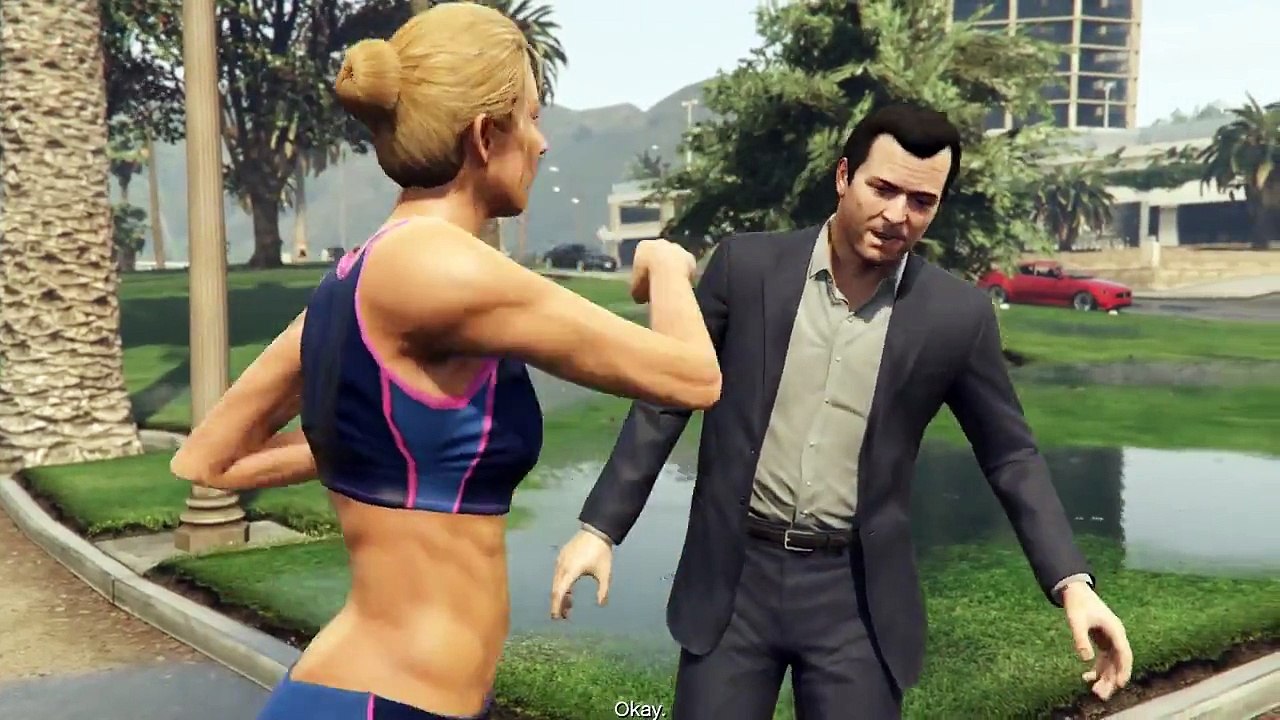 Grand Theft Auto: V PC 100% Gold Medal Walkthrough 20 Mary-Ann (S&F) Excercising Demons - Michael
