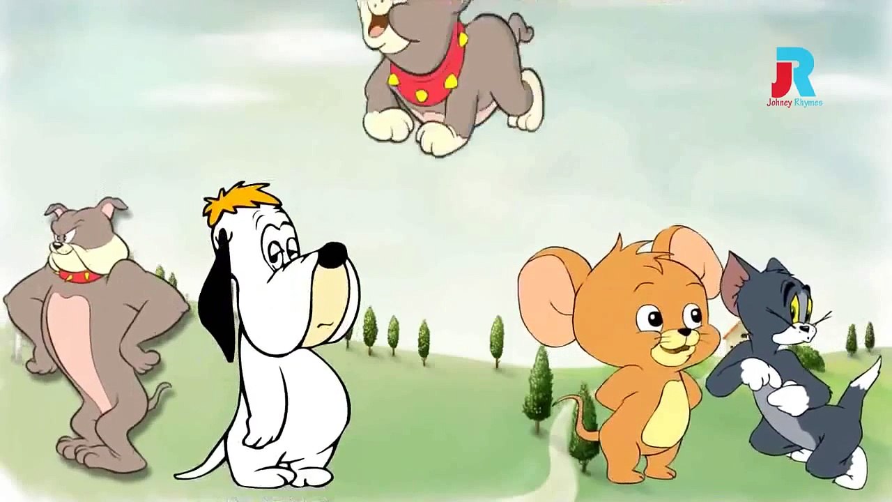 TOM AND JERRY Cartoon Finger Family Animation Nursery Rhymes For