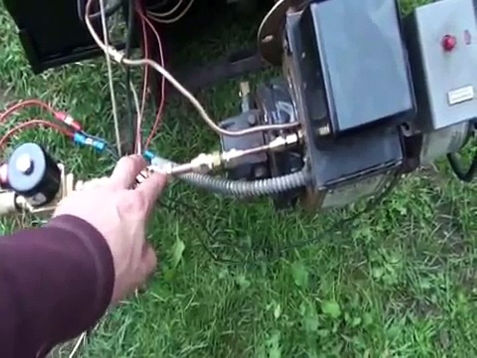 Waste oil burner