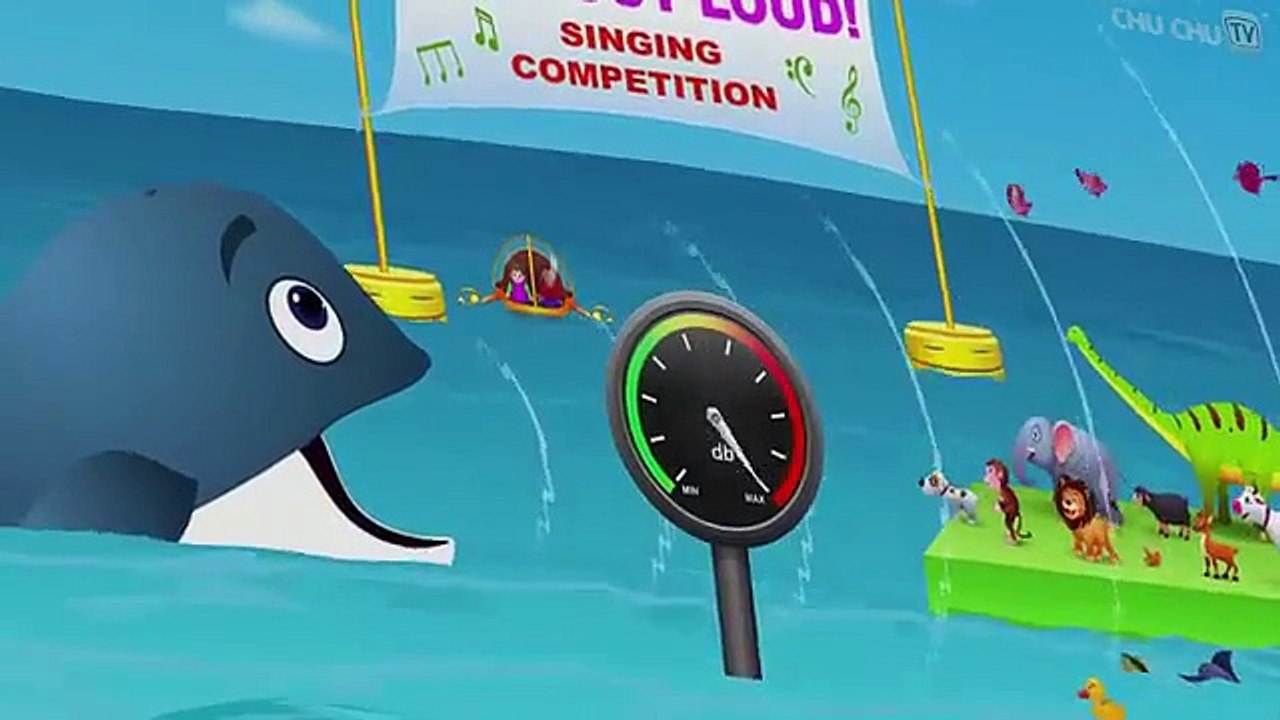 KID SONGS TV E4 Blue Whale Song   ChuChuTV Sea World   Animal Songs For Children   FULL HD 1080