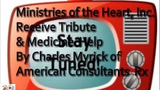 Medicine Discount Cards Donated to Ministries of the Heart, Inc  by Charles Myrick of American Consu
