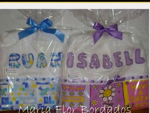 bordados flores de fita - maria flor bordados