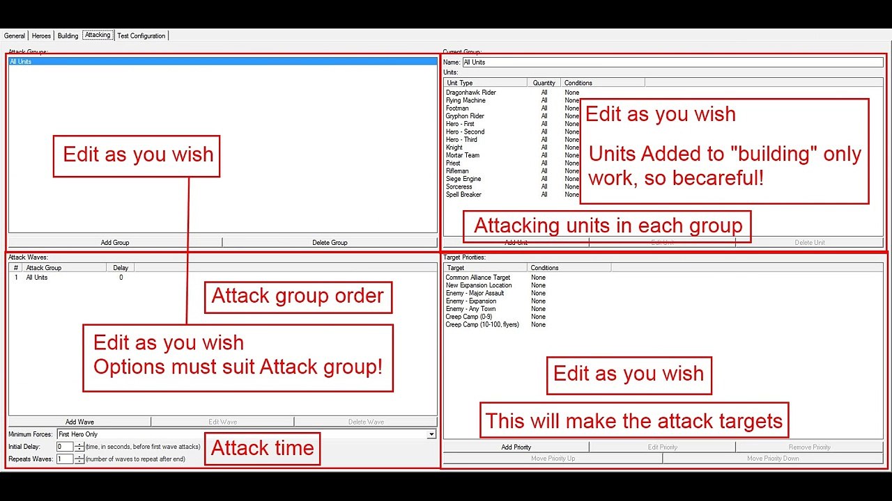 Warcraft 3 Custom Campaign AI Tutorial (NO JASS) Simple & BETTER!