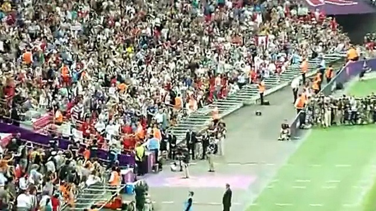 なでしこジャパン v America メダル授賞式 London Olympic 2012