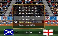 Fifa International Soccer 1994   menu MS Dos
