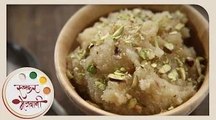 Badam Halwa - Janmashtami Special with Bhau Kadam - Recipe By Archana - Indian Dessert in Marathi