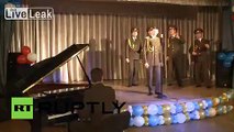 Russia: Red Army Choir celebrate 30 years of Modern Talking for the red army one