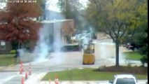 Man miraculously escapes propane tank explosion