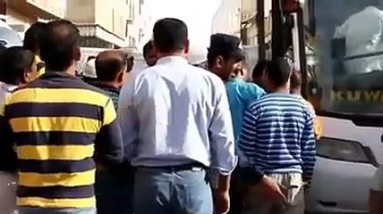 Kuwait police checking Vehicles........   Watch it...