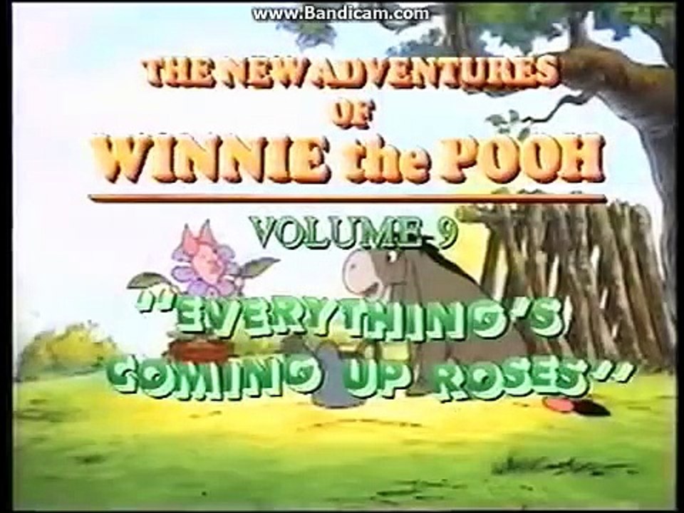 Opening To Winnie The PoohEverything's Coming Up Roses 1992 VHS (Walt