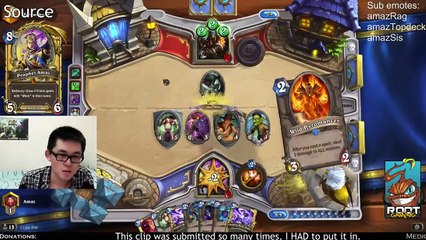 Funny and Lucky Moments - Hearthstone - Ep #33